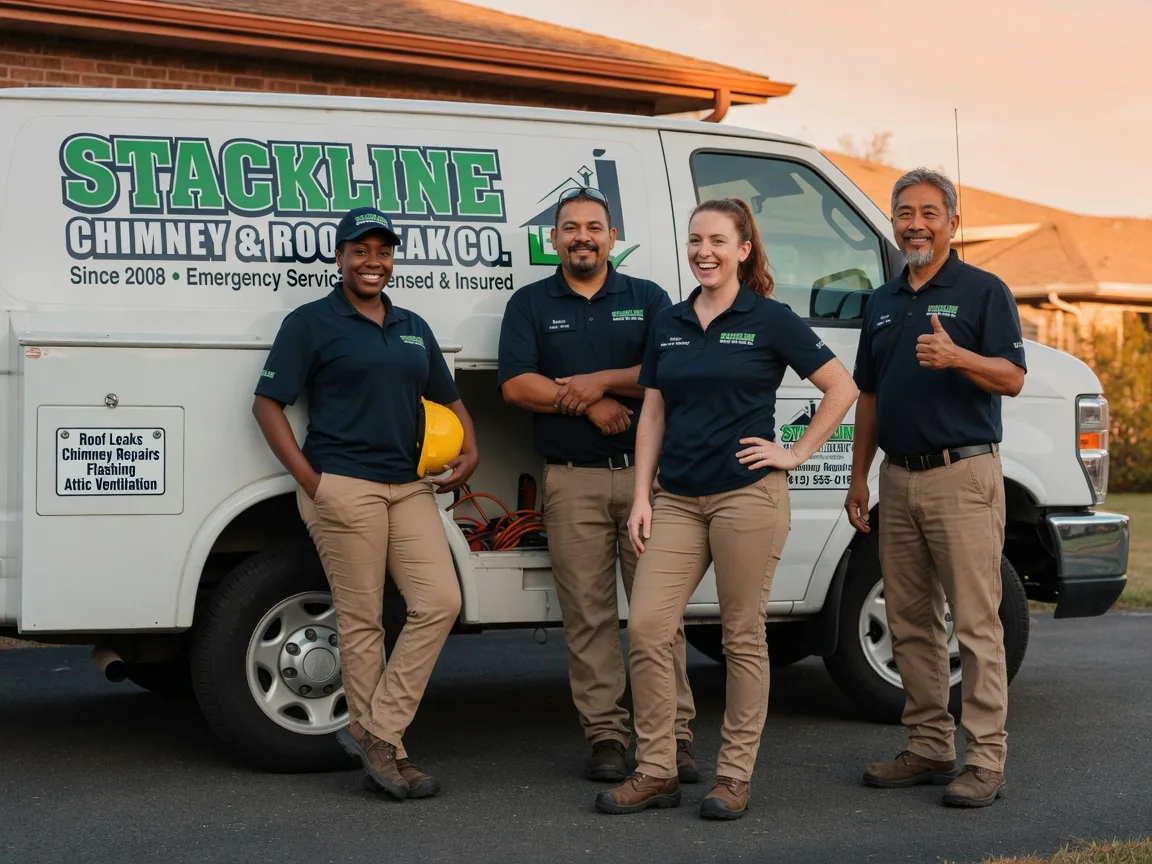 Chimney flashing repair company in Malta, IL
